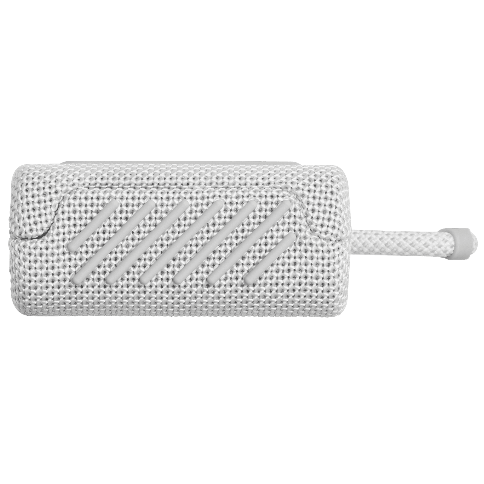JBL Go 3 Portable Mini Wireless Bluetooth Waterproof Speaker - Cloud White - with Cleaning Cloth - Sold without manufacturer warranty
