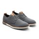 thumbnail image 3 of Zapatos Oxford Casual para Hombre Bruno Marc Gris Talla 8.5, 3 of 9