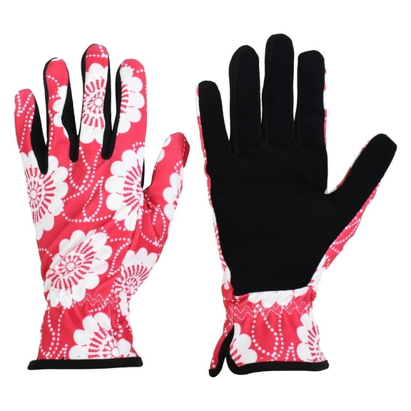 " Effiegu Garden Shop " Brand Woman Floral Garden Glove Preventing Thorns, Debris, Dirt and Durable