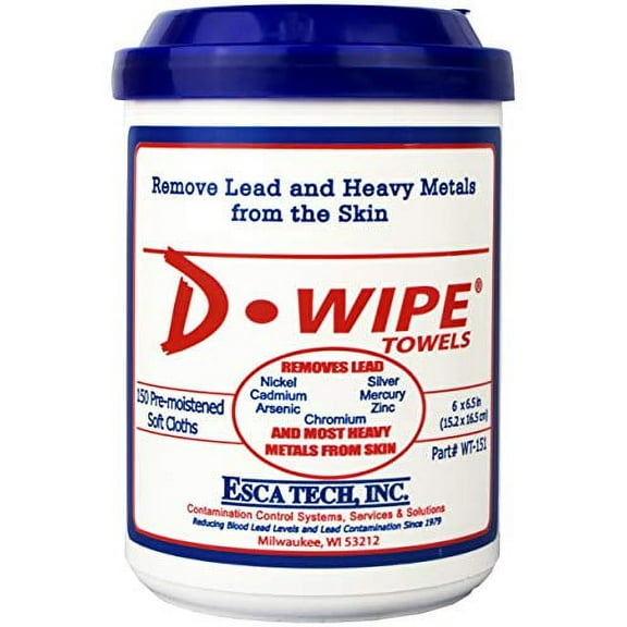 D-Lead D-Wipe Disposable Towels - 150 towels Per Container, WT-151