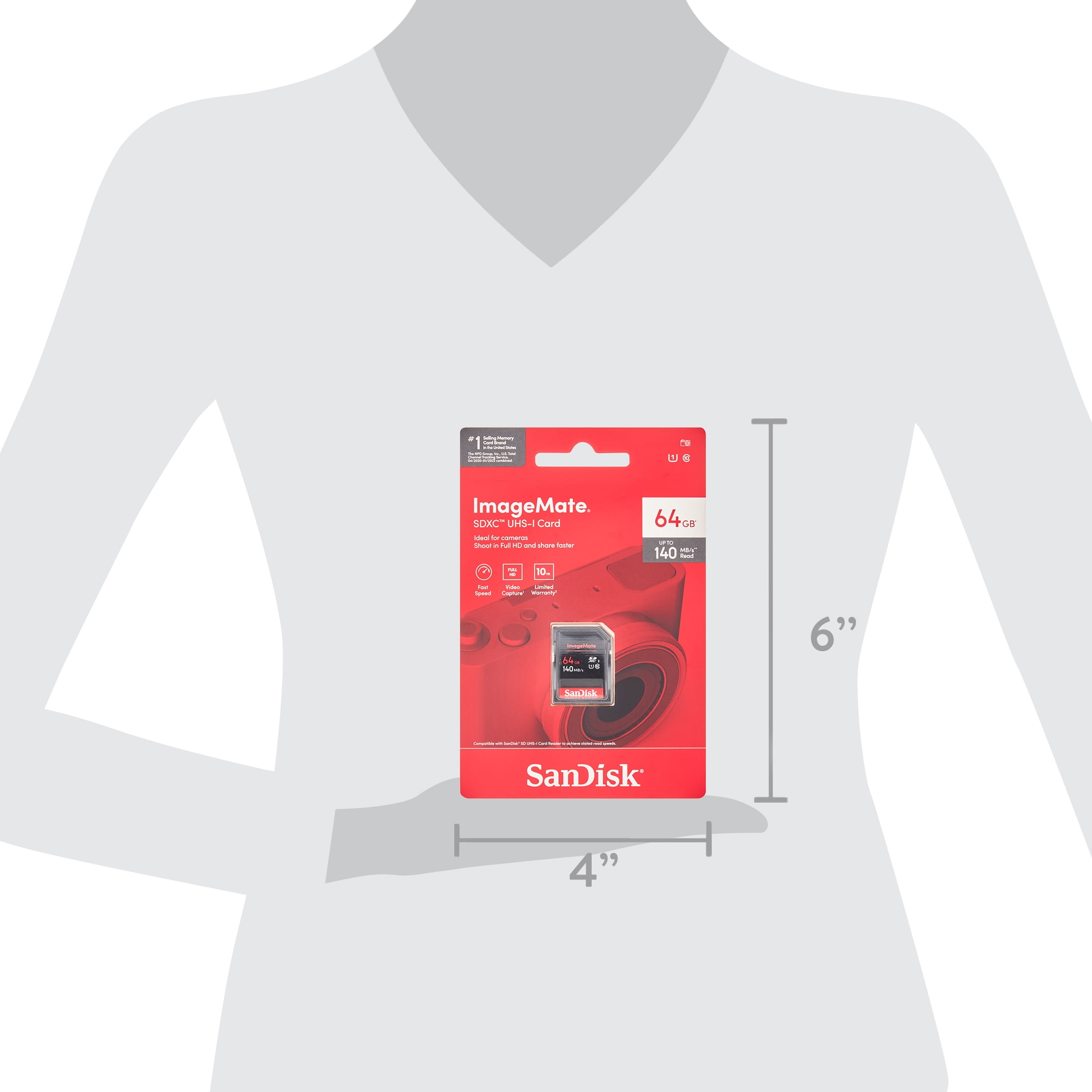 SanDisk ImageMate 64GB SDXC Flash Memory Card