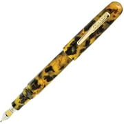 Conklin All American Fountain Pen, Stub Nib, Tortoiseshell (CK71423), Brown