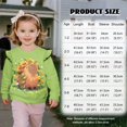 thumbnail image 7 of Uorisanigo Girl Sweatshirt Pullover Hoodies Long Sleeve Crewneck Sunflower Capybara Pullover Tops Long Sleeve Sweatshirts for Girls Age 1-2 Casual Hoodies, 7 of 7