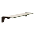 thumbnail image 3 of Luna 19" Bathroom Shelf, Satin Nickel, 3 of 6