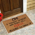 thumbnail image 4 of Funny Welcome Doormat for Front Door - Non-Slip Indoor Outdoor Rug with Washable Design for Porch, Patio, and Entryway, 4 of 7