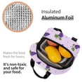thumbnail image 6 of Purple Grape Lunch Bag Thick Aluminum Foil Lunch Tote for Women Office Picnic Travel Gift, 6 of 7