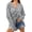 a-Grey12534, variant on Womens Sequin Embellished Button Down Shirt Long Sleeve Collared V Neck Loose Fit Glittery Casual Top For Party Wear Casual Top