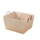 thumbnail image 2 of Cesto de ropa sucia plegable con asa de cuerda de sisal protectora para dormitorios universitarios, baños, dormitorios, cesta de almacenamiento de tela, 2 of 6