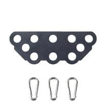 KORIKAHM Multi-Grip LAT Pull Down Bar for Home Gym Fitness, Spreader Plate LAT Pulldown Attachments for Pulley System Cable Machine, Double to Single Cable Attachment Exercise Handle