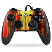 MightySkins PREXBONCO-Painted Wood Skin for PowerA Pro Ex XBox One Controller Case Wrap Cover Sticker - Yeah Mon
