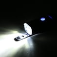 thumbnail image 4 of Faro delantero LED para bicicleta de aleación de aluminio recargable por USB (negro), 4 of 8