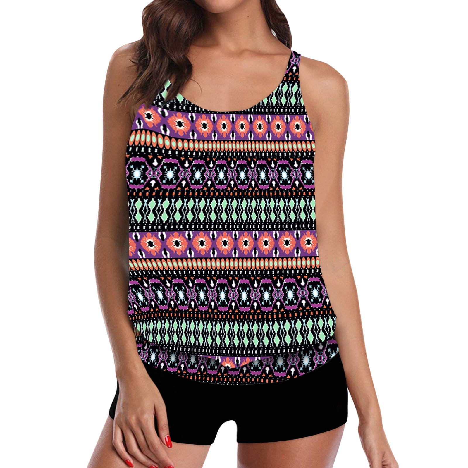 adviicd Cute Bikinis For Teen Girls Women's Bandeau One Piece Swimsuit