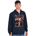 thumbnail image 5 of Retro Kanji Street Fighter Ryu Zip Hoodie Sweatshirt Men Brisco Brands S, 5 of 6