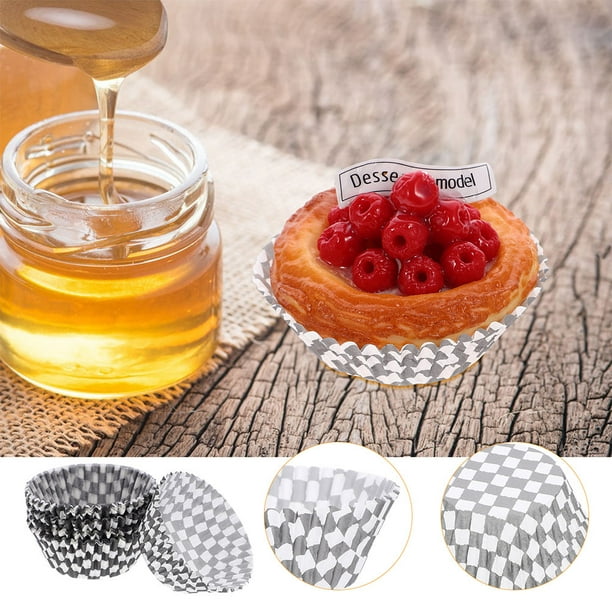 unbranded 200Ud Cupcake Paper Cups Para Hornear Muffins Y Postres Con Multicolor Para Fiestas Y Eventos