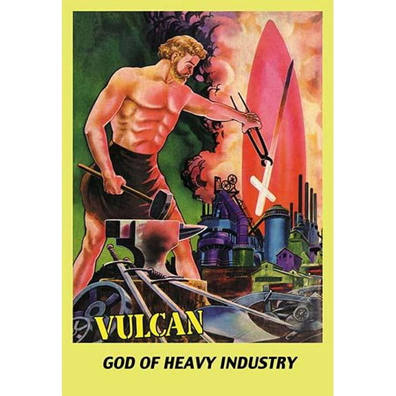 Vulcan- Fine Art Canvas Print (20" x 30")