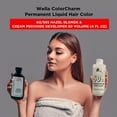 thumbnail image 4 of Wella ColorCharm Permanent Liquid Hair Color Toner - 1.4 oz ( 6G/555 Hazel Blonde ) and Cream Peroxide Developer 50 Volume - 4 fl. oz, 4 of 6