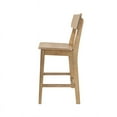 thumbnail image 4 of Boraam Torino Tabouret de Comptoir en Bois de Grange avec Brosse Métallique, 4 of 6