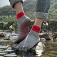 thumbnail image 4 of Flmtop 5-Toe Protection Crew Socks Level 5 HPPE Anti-Cut Anti-Puncture Outdoor Hiking, 4 of 9