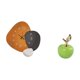 thumbnail image 5 of Reloj de pared,Reloj de pared moderno,reloj decorativo de pared,Estatua,Estatua de fruta artificial Escultura Artesanías,Colección de figuras de cerámica para decoración del hogar, 5 of 8