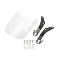 thumbnail image 3 of koolsoo Motorcycle Windscreen Scooter Wndshield 4 to 7" Headlamps Replacement Wind Wind Screen Deflector Electric Bike Wndshield Clear, 3 of 9