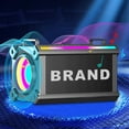 thumbnail image 4 of Portable Tower Speaker High Volume Bass Wireless Outdoor Sound System Strap Design Party Music Player, 4 of 9
