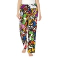 thumbnail image 2 of Lsque Mario Print Women's Pajama Pants, Lounge Pant - Comfortable Home Wear,Elastic Waistband, Stylish Design-X-Large, 2 of 9
