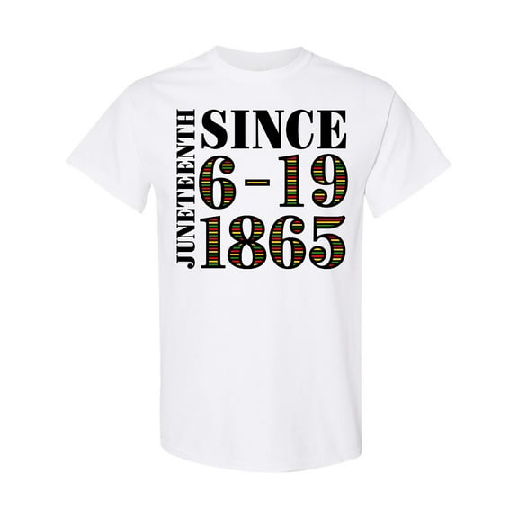 Inktastic Juneteenth Since 6-19-1865 T-Shirt