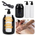 thumbnail image 1 of [Negro Europeo] Calentador Aceite Masaje Calentador Aceite Masaje Eléctrico Calentador Leche Corporal Con Pantalla LED Botella Dispensadora Adecuada para Salón Masajes SPA en El (UE Negro), 1 of 9
