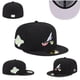thumbnail image 1 of Atlanta Braves Gorra Hombres Mujeres Béisbol Completo Cerrado Ajuste Gorras Hip Hop Bordado Sombreros, 1 of 1