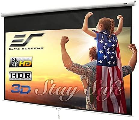 Elite Screens Manual B Series, 100-inch 