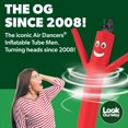 thumbnail image 2 of Lookourway Danseurs d'Air Loufoques Ondulant Tube Gonflable Guy - Homme Dansant Gonflable de 7 Pieds de Hauteur Publicité Ondulant avec Danseur de Ciel Souffleur - Rouge, 2 of 5