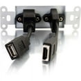thumbnail image 4 of C2G 39702 HDMI and USB Pass Through Wall Plate, White, 4 of 4