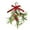 A, variant on Artificial Mistletoe Hanging Decoration 9x7.5 Inch, Frosted Glitter Leaf Kissing Ball with Berries for Doorway, Realistic Greenery Ornament for Holiday Party Wedding Centerpiece Use (A)
