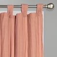 thumbnail image 3 of Better Homes & Gardens Arusha Solid Sheer Tab Top Single Curtain Panel, Terracotta, 50 x 84, 3 of 3