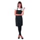 thumbnail image 1 of Delantal para estilista de salón Betty Dain Glitz, ligero, negro, 1 of 9