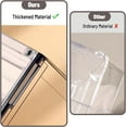 thumbnail image 4 of 2-Pack Clear Desktop File Organizer, Expandable Acrylic File Sorter Auto Rebound, Multifunction 5 Sections File Folder Holder for Magazines, Books, Letters, Papers, Notebooks, 4 of 4