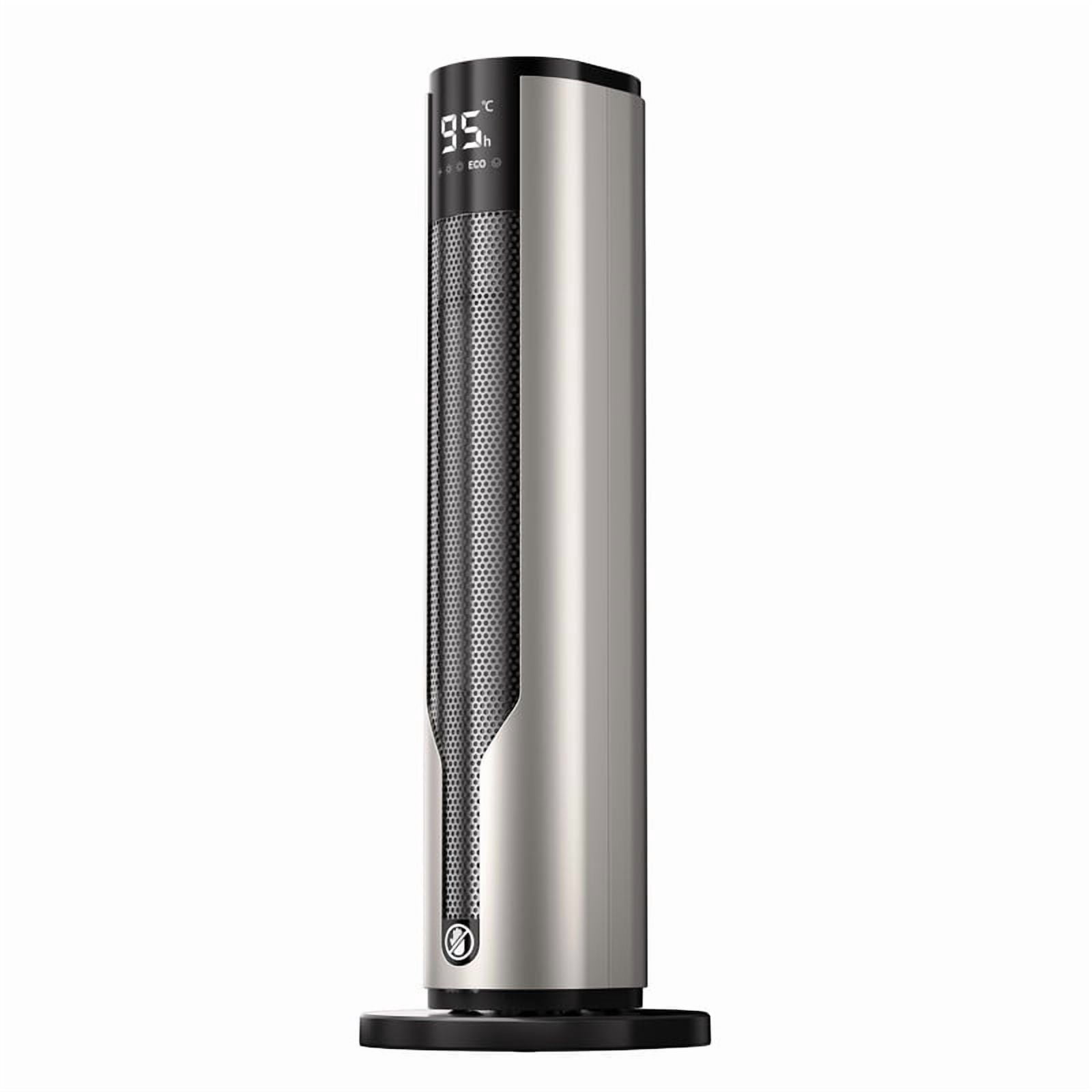 ATUPEN Space Heater, 1500W PTC Electric Heater with Thermostat, 70° Oscillation Timer for Indoor Bedroom
