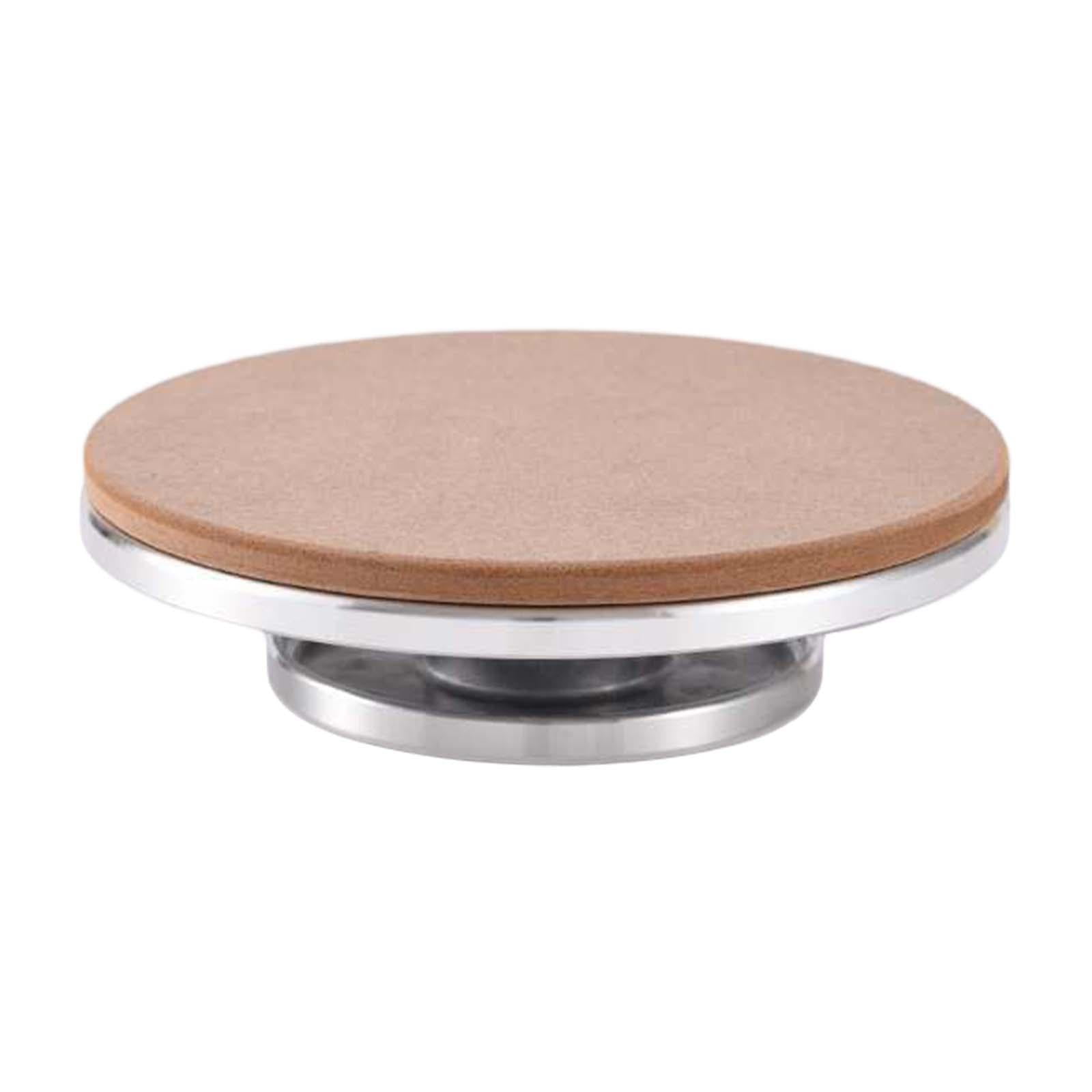 FVDPWYE Sculpting Wheel Turntable Heavy Duty Rotating Turntable for Ceramic Art Spraying 20cm