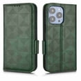 thumbnail image 3 of Allytech Wallet Case for Apple iPhone 11 Pro Max, Embossed Premium PU Leather Wallet Flip Protective Stand Phone Case Cover with Card Slots, Green, 3 of 6
