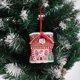 thumbnail image 5 of GOOHOCHY Forma de la casa Colgante Colgante Árbol de Navidad Resina Colgando Adorno Decoración de Navidad, 5 of 7