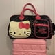 thumbnail image 3 of Sanrio-Bolso de mano de Hello Kitty para mujer, bandolera de cuero Pu de gran capacidad, estilo gótico, a la moda, Y2K, 3 of 5