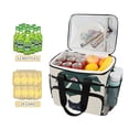 thumbnail image 2 of FORMRS Insulated Cooler Bag 24 Cans Capacity Soft Leakproof Lunch Box with Side Pockets, Black Cat Plants, 2 of 7