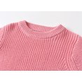 thumbnail image 3 of Utlike Boys Knit Sweater Pullover Sweatshirt Thermal Crewneck Long Sleeve Fall Winter 1 Unisex Softness Top Leisure Wear Size 2 Years-3 Years, 3 of 3