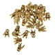 thumbnail image 5 of 30 Piezas Dreadlocks Beads Aleación Decoración del Cabello Tubos Dorado, 5 of 8