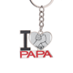 thumbnail image 1 of Gesto personalizado muñeca wrestling El soporte del llavero de metal del llavero ama a papá, 1 of 3