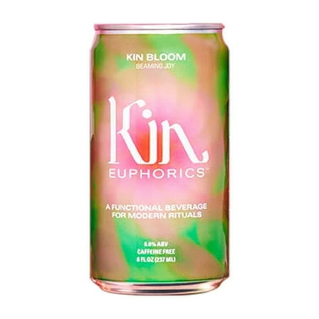 Kin Euphorics - Kin Bloom Non-Alcoholic Functional Beverage  8 fl oz | Multiple Sizes
