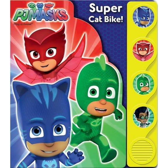 Pre-Owned Pj Masks Super Cat Bike! ( Hardcover 9781503724136) by Pi Kids