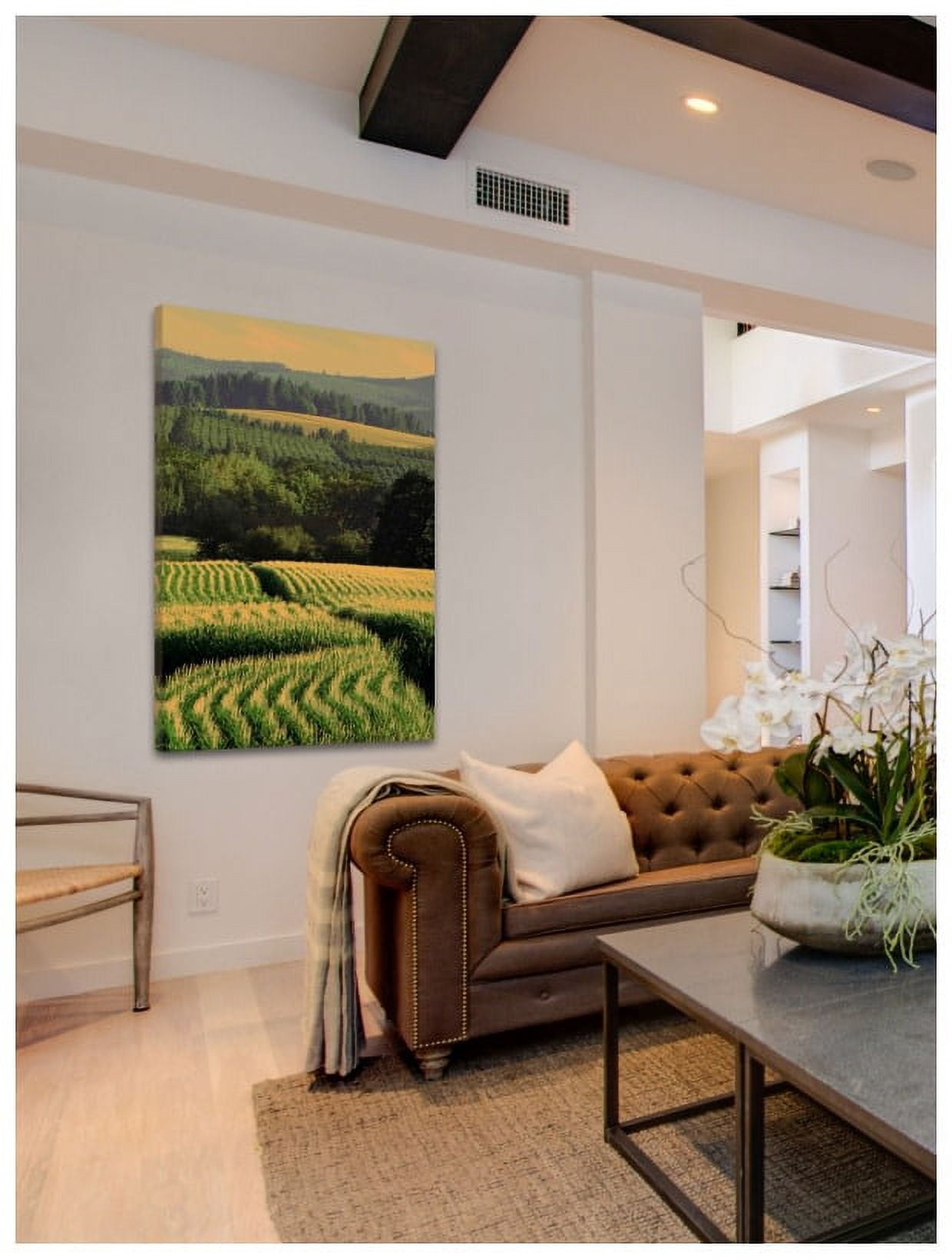 Marmont Hill "Corn Rows" Painting Print on Canvas