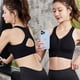 thumbnail image 2 of Sujetador deportivo con cremallera frontal sin aro de acero para yoga, resistente a golpes, para correr, ropa interior hueca para mujer, hermoso chaleco, 2 of 5