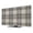 Black, Charcoal, White, variant on Buffalo Plaid TV Cover for 55 Inch Screen, Stretch Fabric Dustproof TV Display Protector, Royal Blue Farmhouse Gingham Striped Elastic Slipcover Monitor Cover for Indoor Desktop Computer 47.9"x26.9"